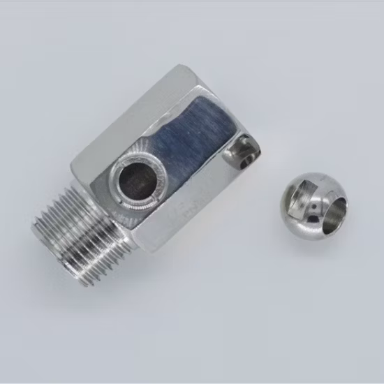 Санитарный женский мужской Pn63 мини-шаровой клапан из нержавеющей стали